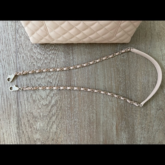 CHANEL Medium Coco Handle in Light Beige - Picture 6 of 14